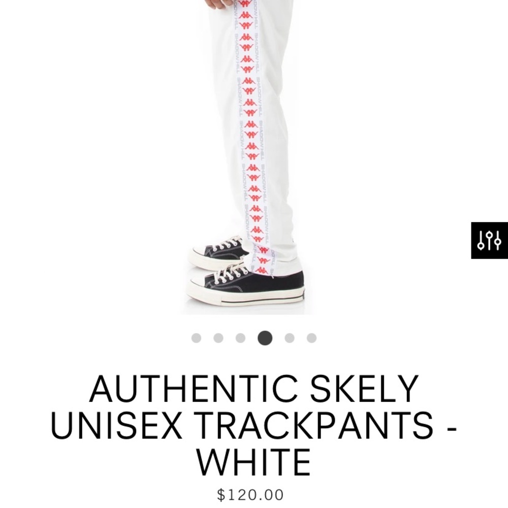 NWT Shadow Hill authentic skely unisex pants in M